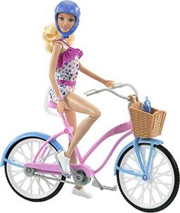 Barbie Boneca Passeio de Bicicleta, Multi