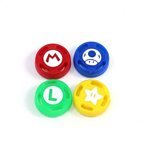 Capa de silicone analógica para controle Switch NS Joy-Con Sticks Skin Joy Con Caps para Pokemon Pokeball Go (A)