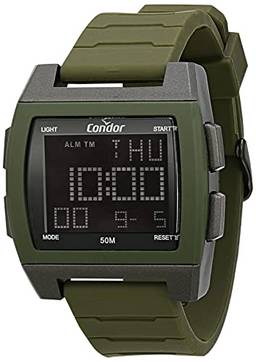 Relógio Condor, Pulseira de Silicone, Masculino Verde COBJ2649AL/6V