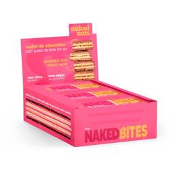 Naked Nuts Bites - Wafer Leite em pó com Chocolate ao leite (Display 12 unid), Tamanho: 132g
