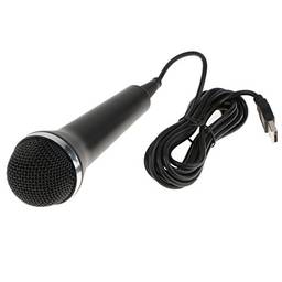 KESOTO Microfone com Fio USB Rock Band Sing para Xbox One/Xbox 360 Black