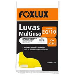 Luvas Multiuso Latex Xg Com C.A. Foxlux