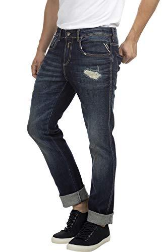 Calça Jeans Skinny Replay Masculino Azul 40