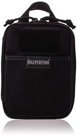 Maxpedition Organizador de bolso E.D.C., nylon (preto) 15 x 2,5 x 20 cm
