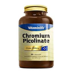 Chromium Picolinate Cromo - 90 Cápsulas - VitaminLife, VitaminLife