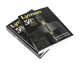 Lyman 50ª edição, manual de recarga, capa macia, preta