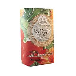 Sabonete Barra With Love and Care Âmbar e Papoula 250 gr, Nesti Dante, Natural