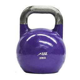Kettlebell de Competição de Ferro Colorido para Treinamento Funcional 20 kg - Rae Fitness