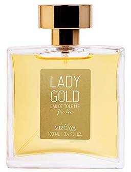 Lady Gold Vizcaya Eau de Toilette Feminino 100 ml, Vizcaya