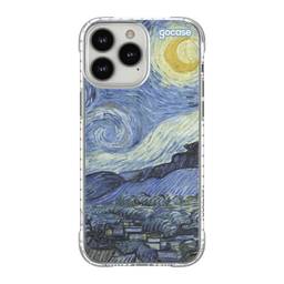 Capa Capinha Gocase Anti Impacto Slim para iPhone 13 Pro Max - Van Gogh Noite Estrelada