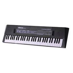 Teclado Eletronico Musical Piano Digital de 61 teclas para crianças, piano elétrico multifuncional para estudantes de piano de microfone