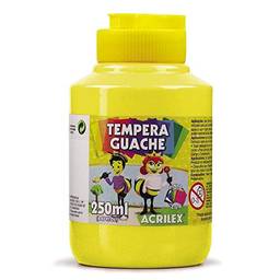 Tinta Guache 250ml Amarelo Limao