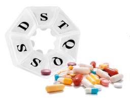 Porta Comprimidos Semanal 7 Divisórias Para Guardar Remédios