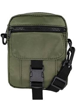 Shoulder Bag Lenna's Bolsa Transversal de Nylon LE07 Verde