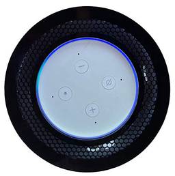 Suporte Apoio Stand De Teto de Embutir para Amazon Echo Dot 3 Clássico modelo 2021 em Acrílico (preto)