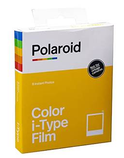 Filme Instantâneo Polaroid Color i-Type Film com 8 poses
