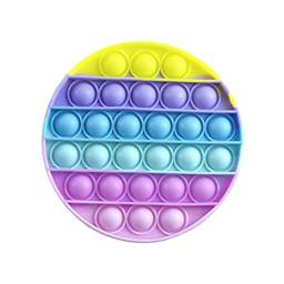 Pop It Fidget Toys Colorido Brinquedo Anti Stress Sensorial (Bola Claro)