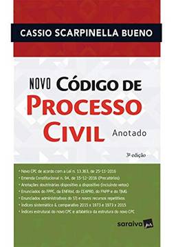 Novo Código de Processo Civil Anotado