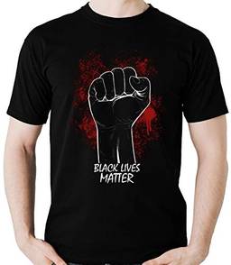Camiseta Black Lives Matter Protesto Movimento Social