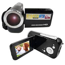 Sunbaca Mini câmera de vídeo digital Filmadora de vídeo DV 1080P 1280x720 Tela TFT de 2 polegadas, Zoom digital 16x, memória estendida de 32 GB