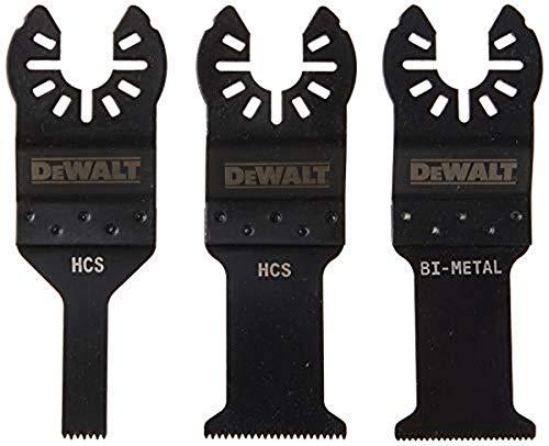 DEWALT Conjunto de lâminas de ferramentas oscilantes, 3 peças (DWA4215)