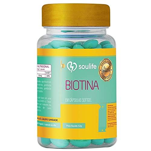 Biotina - 120 cápsulas - Soulife