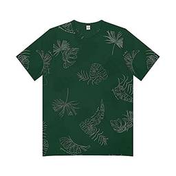 Camiseta Masculina Estampada Rovitex Verde G