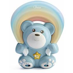 Luminária Projetor Rainbow Bear Chicco Azul