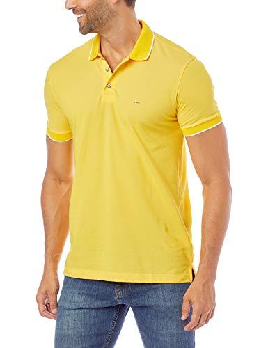 Camisa Polo Piquet Color, Aramis, Masculino, Amarelo, P