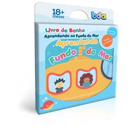 Livro de Banho - Fundo do Mar - Toyster Brinquedos
