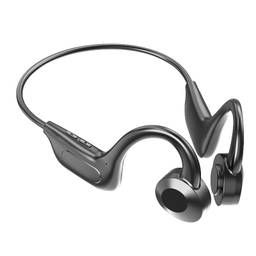 SZAMBIT Fones De Ouvido De Condução óssea Sem Fio Bluetooth TWS, Fones De Ouvido Esportivos à Prova D'água Com Redução De Ruído, Fones De Ouvido De Corrida Magnética Com Microfone U9 (Black)