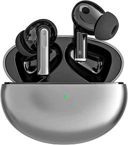 HAPPYAUDIO XY70 Fone de ouvido Bluetooth TWS Sports Fashion Headset com ANC+ENC Cancelamento Ativo de Ruído IPX5 Fone de ouvido com carregamento sem fio portátil?Preto
