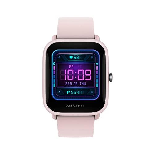 Amazfit Bip U Pro GPS Smartwatch Tela colorida Smartwatch 5 ATM Modo Esportivo à prova d'água 60+ Para telefone Android?pink?