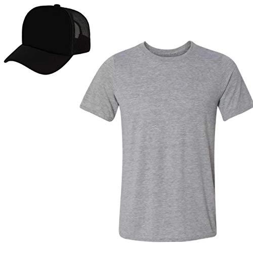 Kit Camiseta Masculina + Boné Trucker Nexstar (G, Branca)
