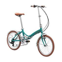 Bicicleta Rio Dobravel, Aro 20, 7 velocidades, Durban, Verde