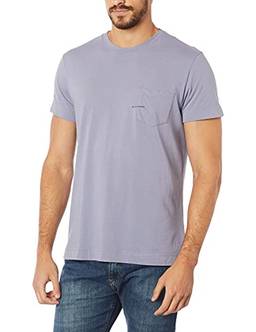 T-Shirt Com Bolso 40.1 Azul Seco 3