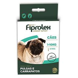 Antipulgas e Carrapatos Ceva Fiprolex Drop Spot para Cães até 10kg - 1 Pipeta