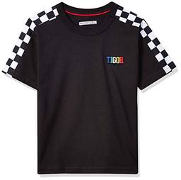 Camiseta, Tigor T. Tigre, Infantil, Bebê Menino, Preto, 3