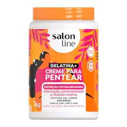 Salon Line, Creme de Pentear, Definição Extraordinária, Vegano, 1 kg