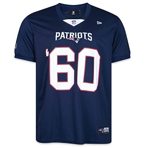 Camiseta New Era New England Patriots NFL (G, Marinho)