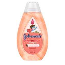 Shampoo Infantil Cachos dos Sonhos, Johnson's, 400ml, Embalagem pode variar