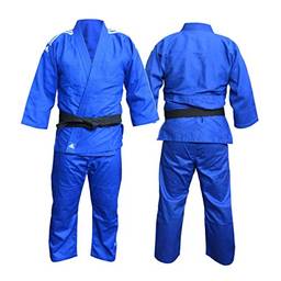 ADIDAS Judo Uniform "CLUB" Sem Cinta, Azul /BCO 180