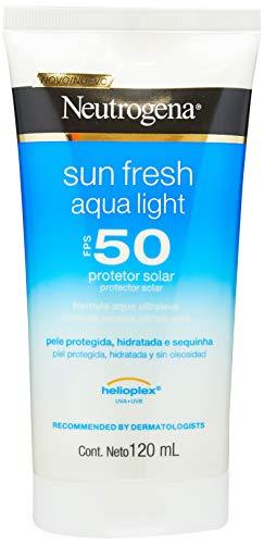 Protetor Solar Sun Fresh Aqua Light SPF50, Neutrogena, 120ml