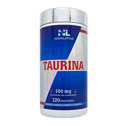 Taurina 500mg (120 Comprimidos) - NovaLatina