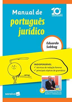 Manual de português jurídico - 10ª edição de 2018