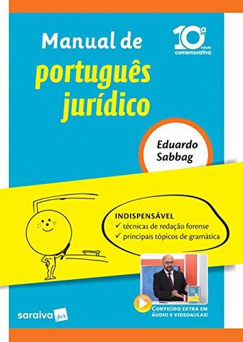 Manual de português jurídico - 10ª edição de 2018