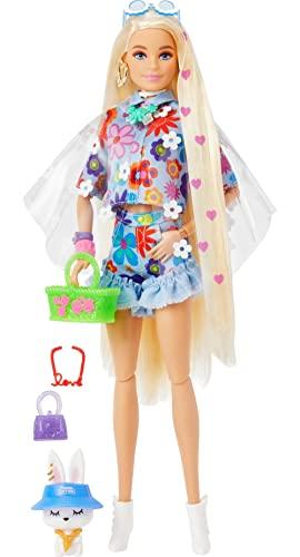 Barbie Boneca Conjunto de Flores, Multi