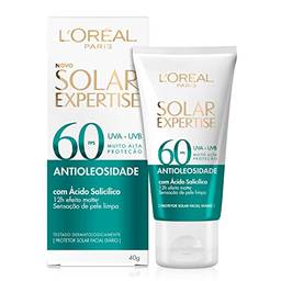 Protetor Solar Facial L'Oréal Paris Solar Expertise Antioleosidade Fps60 40G,