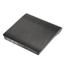 Tomshin Unidade de DVD externa Ultra Slim Portable USB 3.0 DVD-RW Gravador de DVD Player para Linux Windows Mac OS