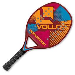 VOLLO SPORTS Raquete Beach Tennis, Modelo: VBT100-1, Cor: Vermelha